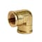 Homeplus+ ATC 1/2 in. FPT X 3/8 in. D FPT Brass 90 Degree Elbow 6JC120910711016 - alternate 2